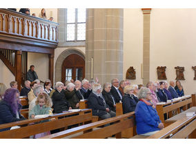 Festgottesdienst für die Kommunionjubilare an Ostermontag (© Karl-Franz Thiede)